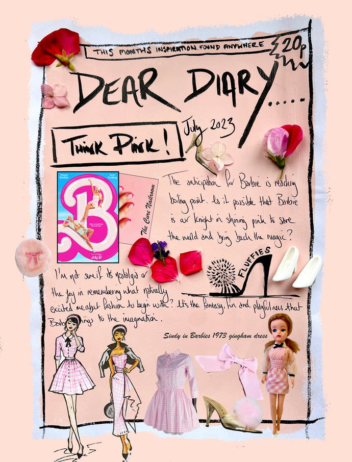 Dear Diary July Newsletter 2023 - Think Pink!