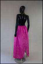 Vintage 1980s Pink Taffeta Over Skirt
