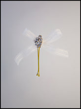 Crystal Tulle Bobby Pin