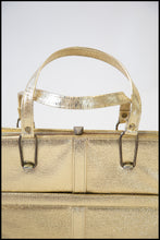 Vintage 1960s Gold Handbag