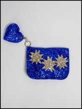 Purse - Blue Glitter Star Purse