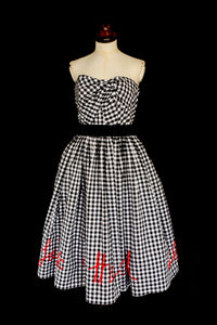 Gingham Cotton Fabric of the World Dress