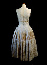 Vintage 1950s Champagne Lace Dress