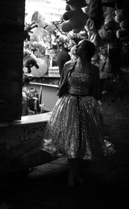 Sequin cocktail dress by alexandra king