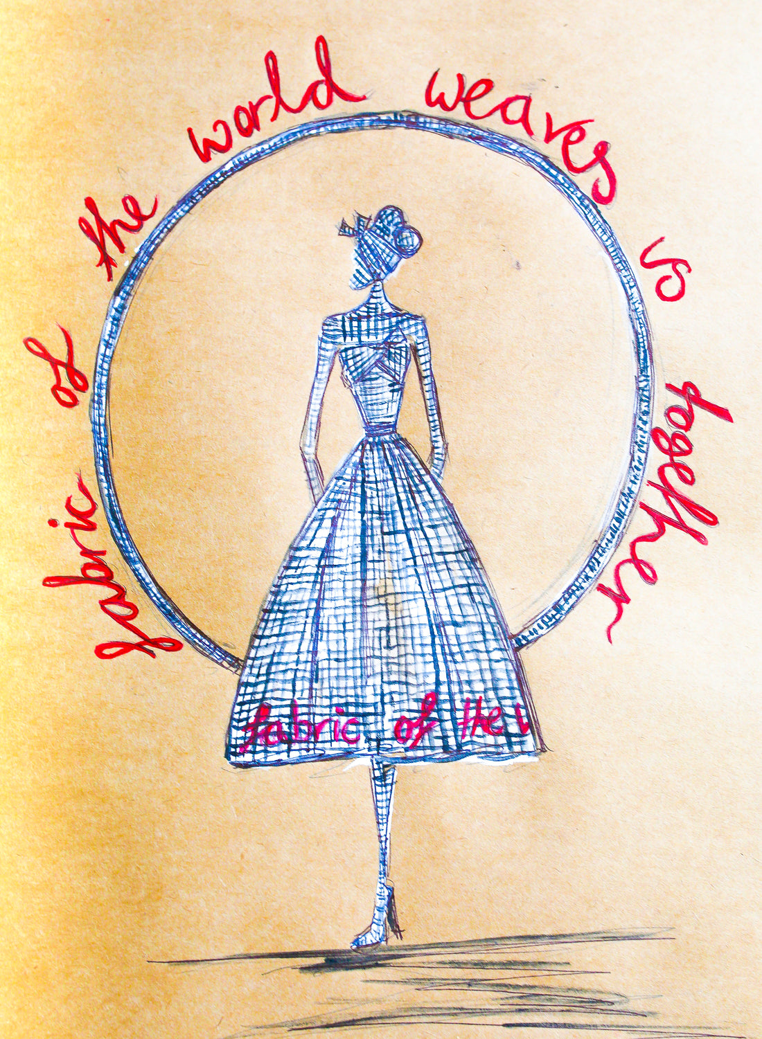 Gingham Collection - Fabric of the World Dress