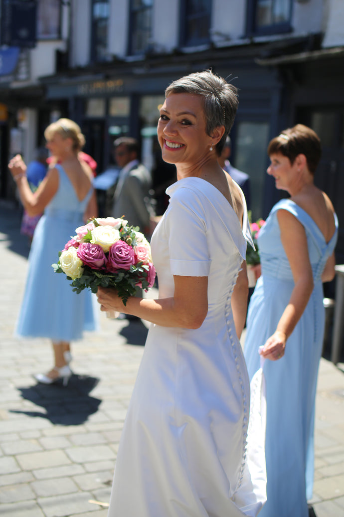 Nicky's Wedding in Wells Somerset.