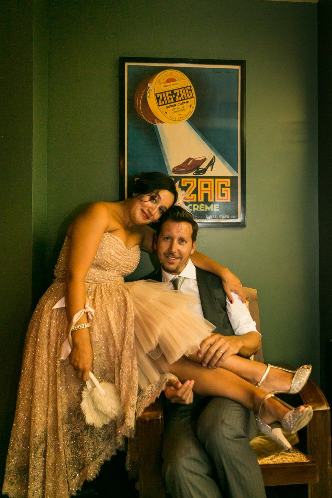 Denise's 1920s Style Wedding Dress