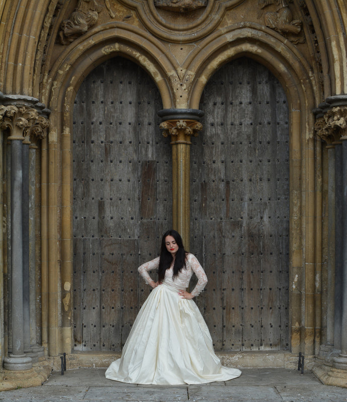 Kim's Bespoke Wedding Dress