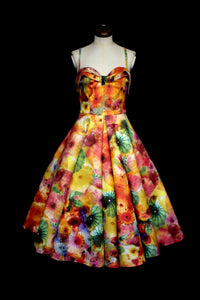 Artist Collaboration with Textile Designer Liz Clay - The American Showgirl Dress