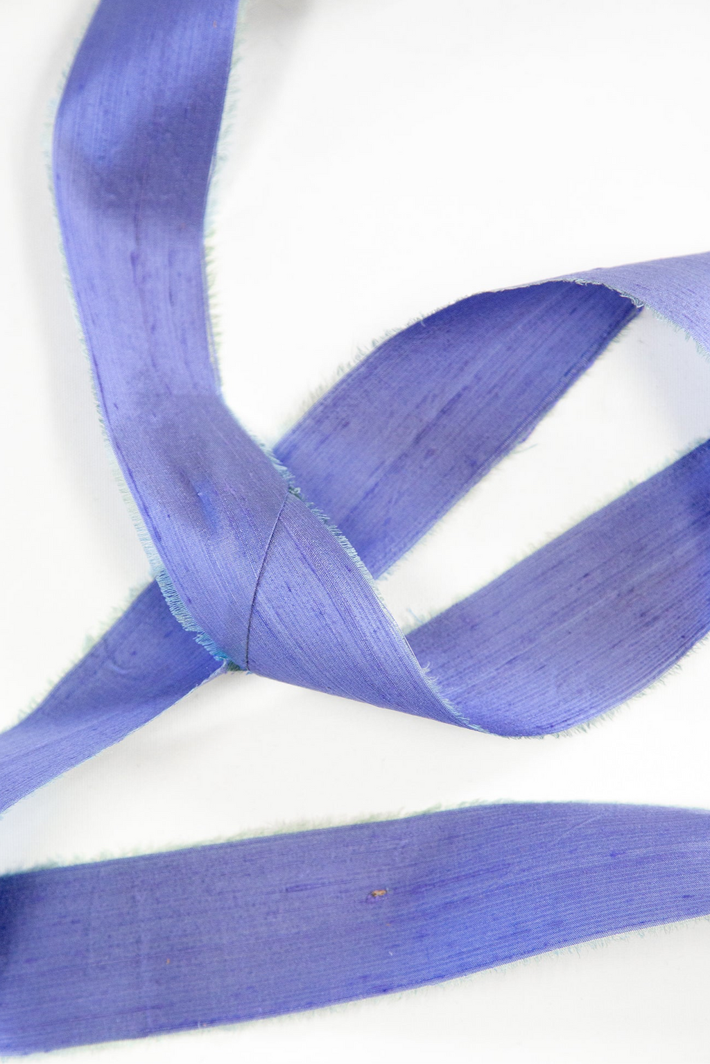 blue silk ribbon