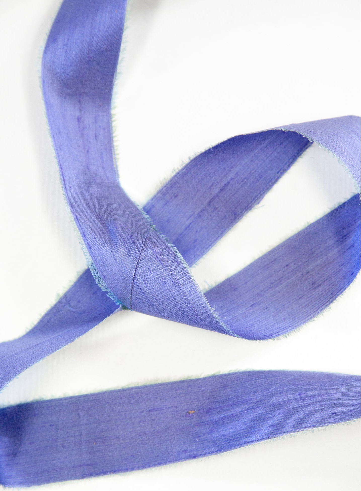 Dusky Blue Silk Ribbon 5cm