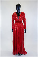 Bespoke Vampess - Gold Sequin Maxi Gown