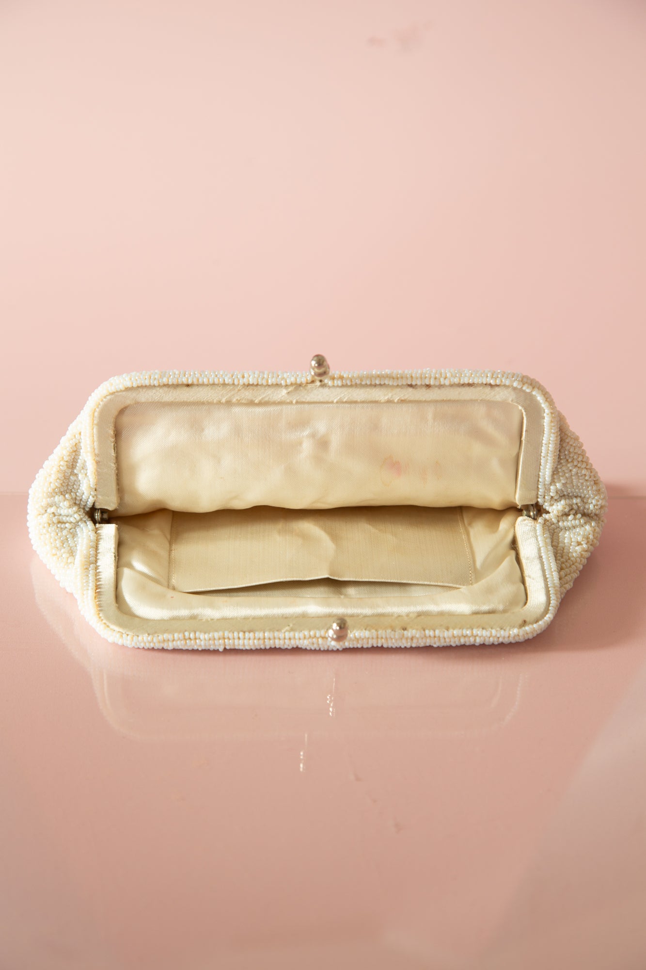 Vintage 1930s Ivory Pearl Beaded Bag – ALEXANDRA-KING