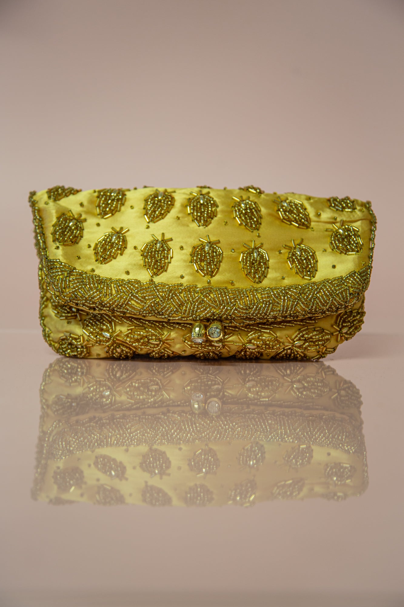 vintage 1960s gold bag
