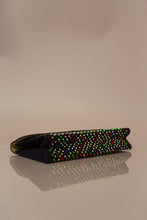 Vintage 1940s Blue Bobble Bead Clutch Bag
