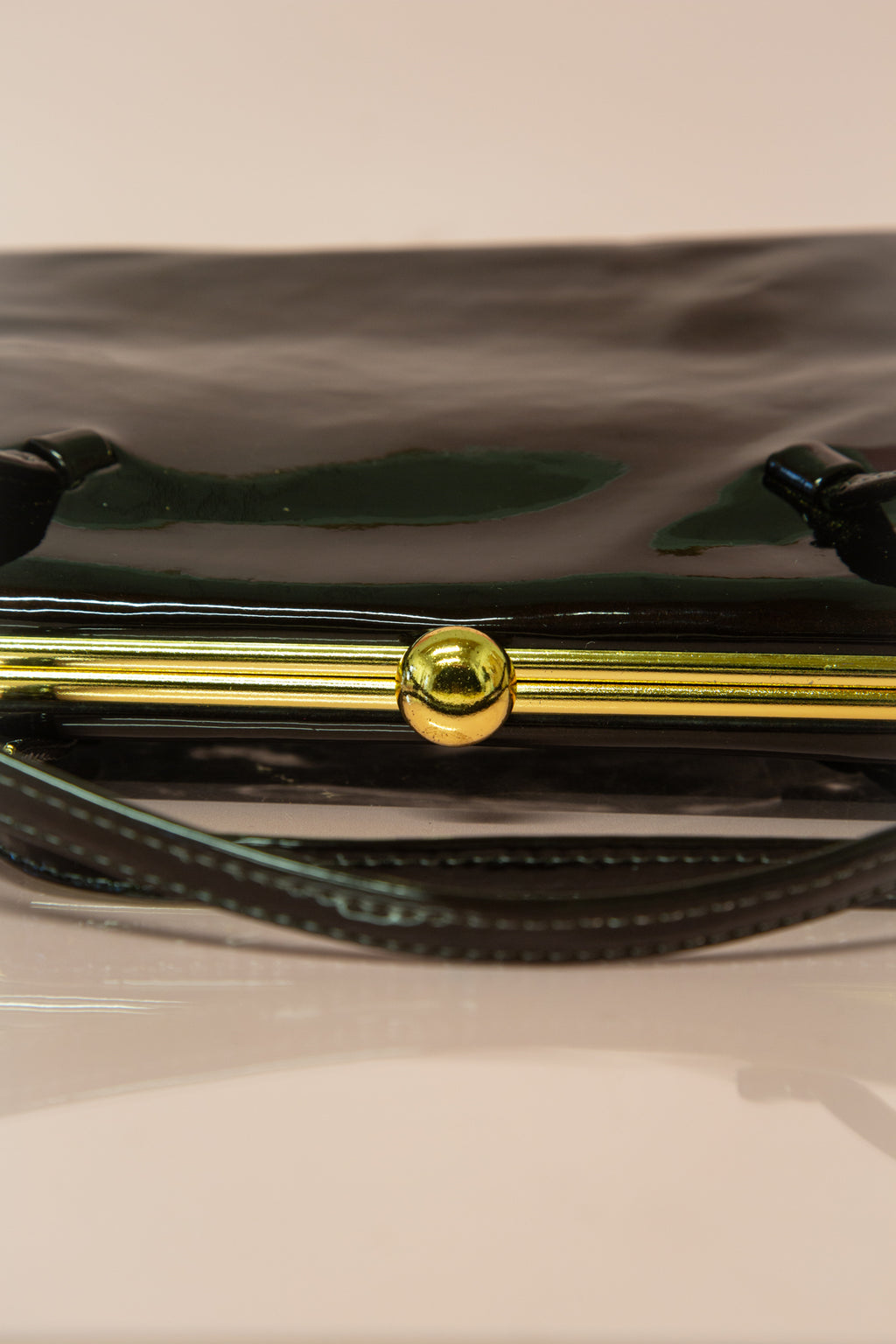 Vintage 1960s Holmes Patent Leather Handbag