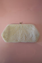 vintage 1930s art deco pearl beaded bridal bag