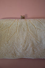 Vintage 1930s Ivory Pearl Beaded Bag