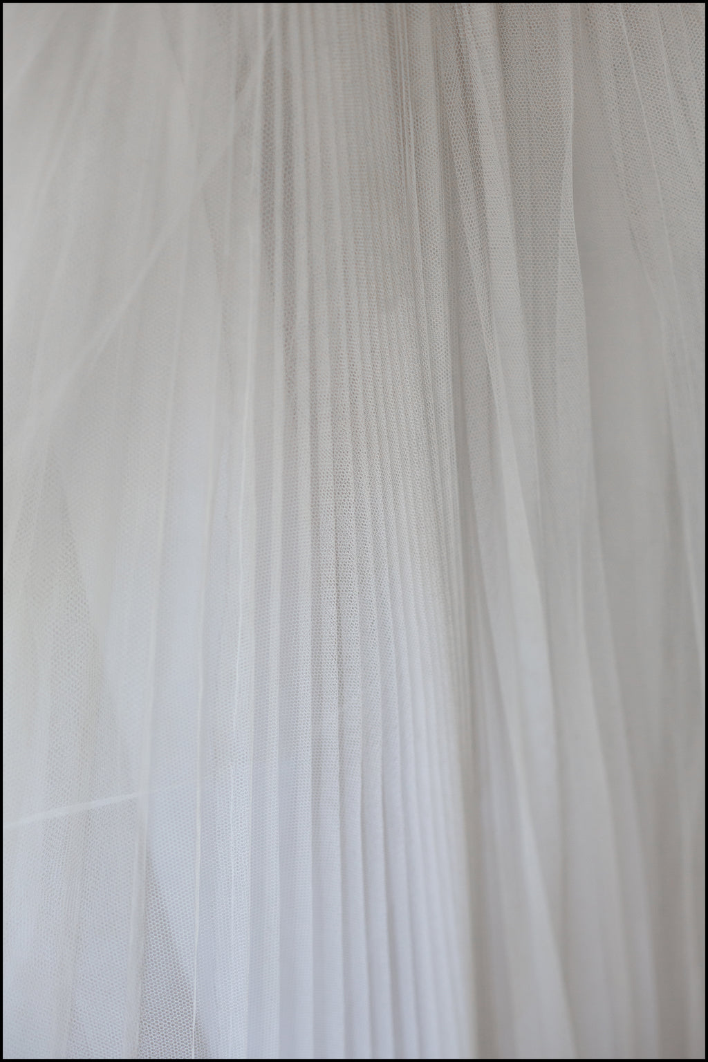 Vintage 1950s Oyster Tulle Beaded Dress
