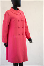 Vintage 1960s Pink Mini Dress Suit