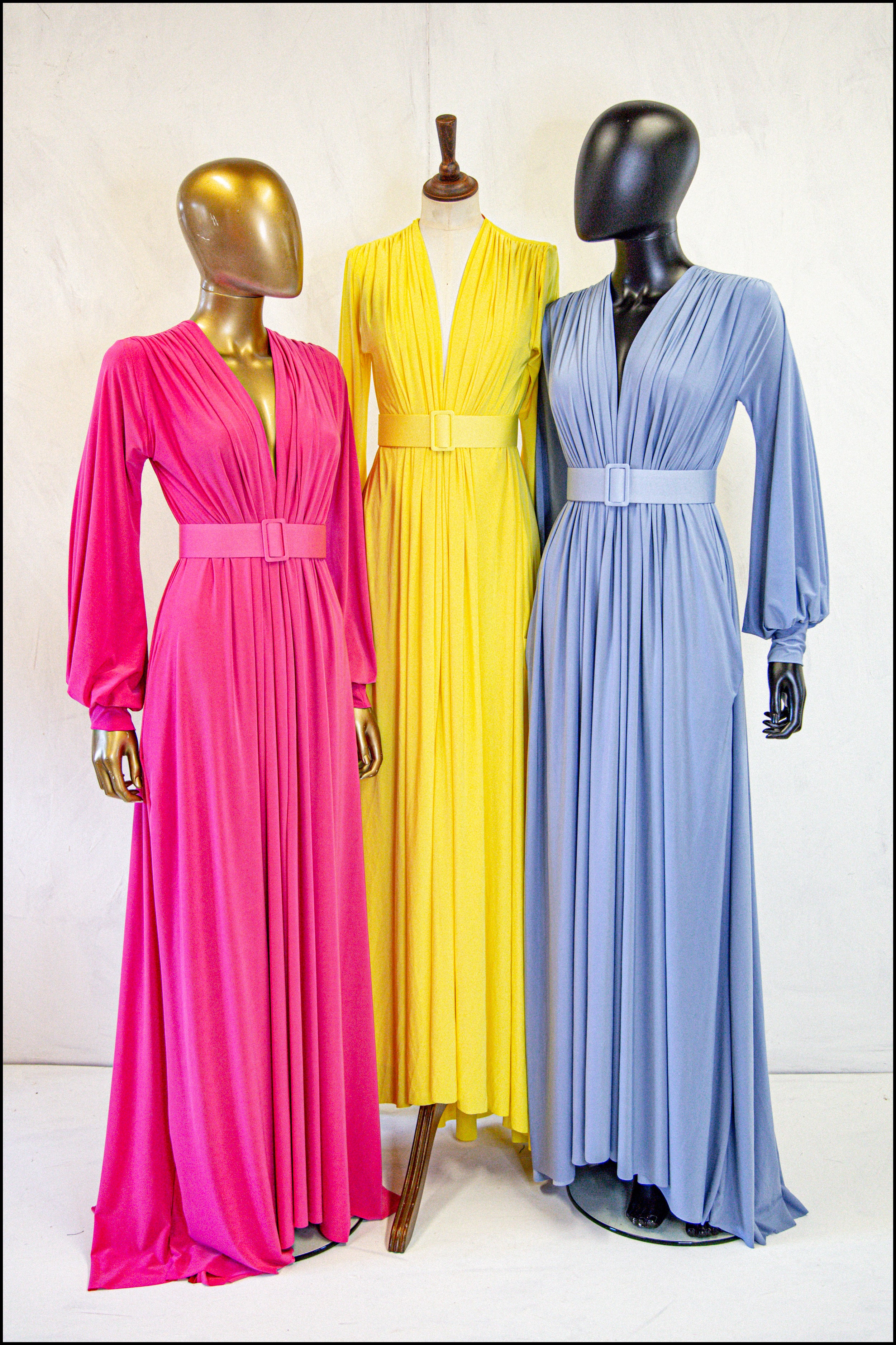 Vamp - Canary Yellow Maxi Dress
