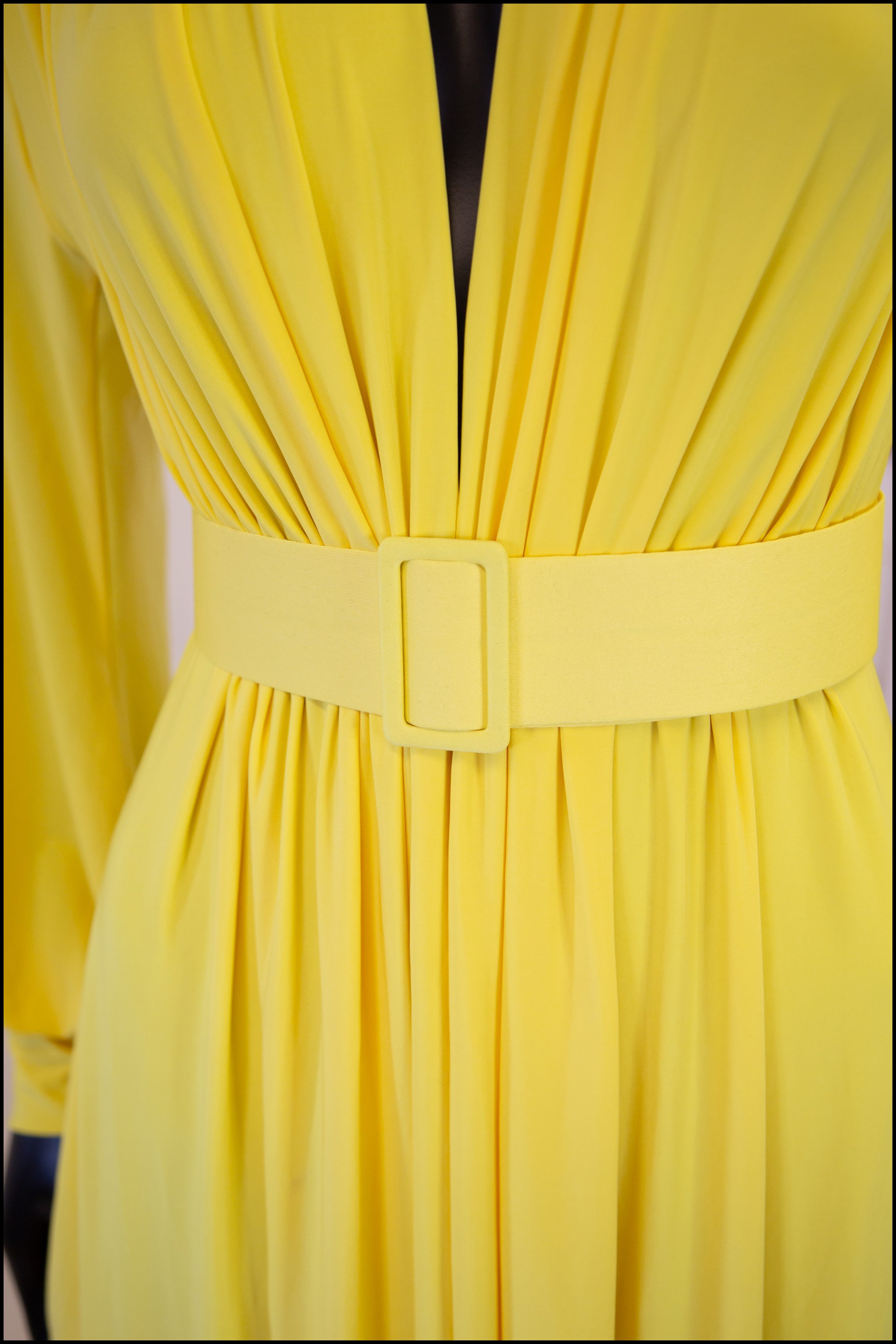 Vamp - Canary Yellow Maxi Dress