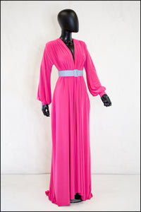 Vamp - Hot Pink Maxi Dress
