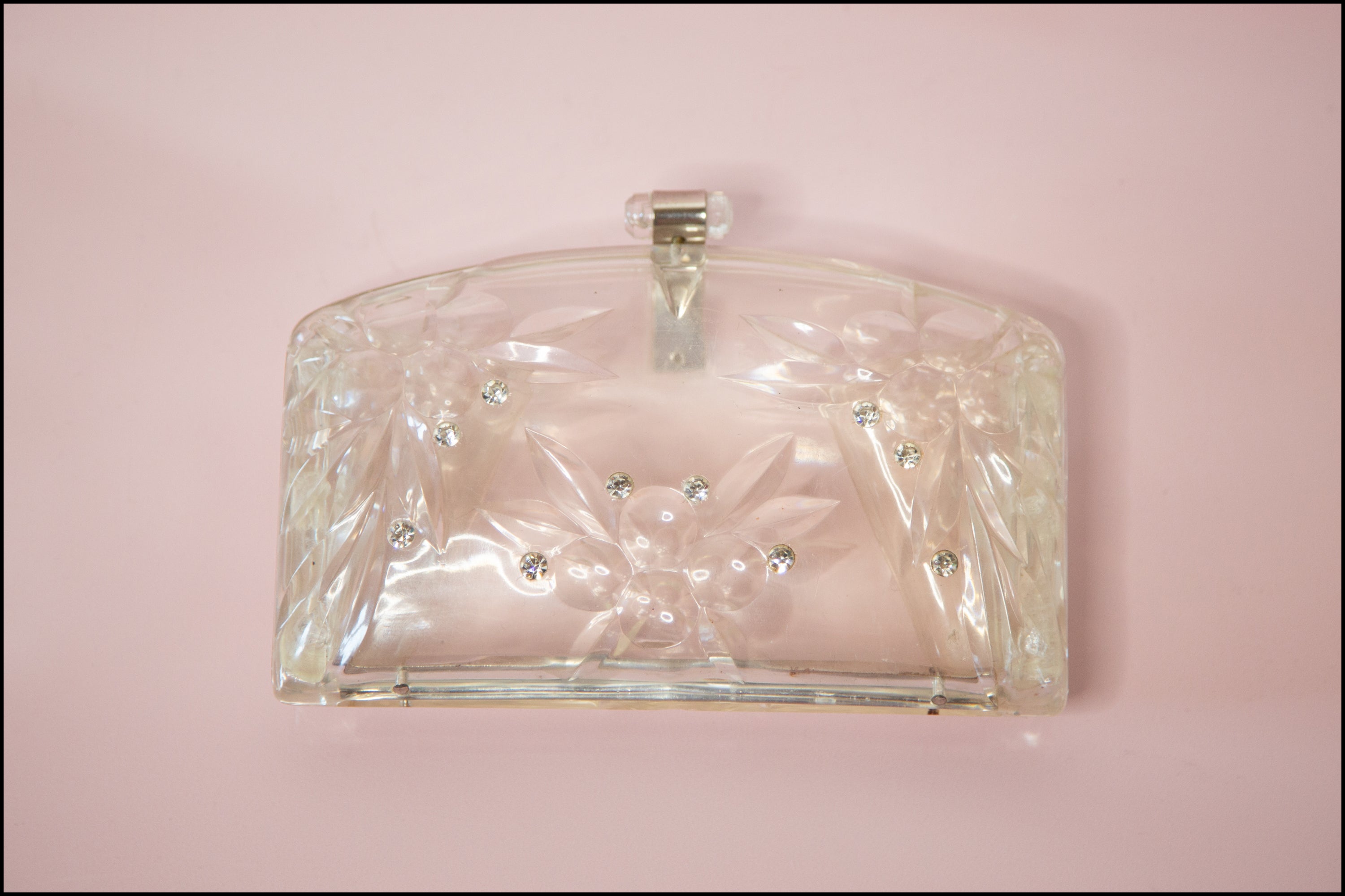 1950s Lucite Purse, Vintage Lucite Handbag, Mid Century Accessory - Etsy