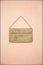 Vintage 1920s Silver Crystal Purse