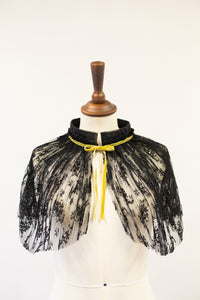 Black Lace Cape