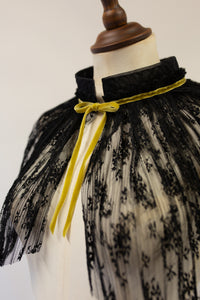 Black Lace Cape