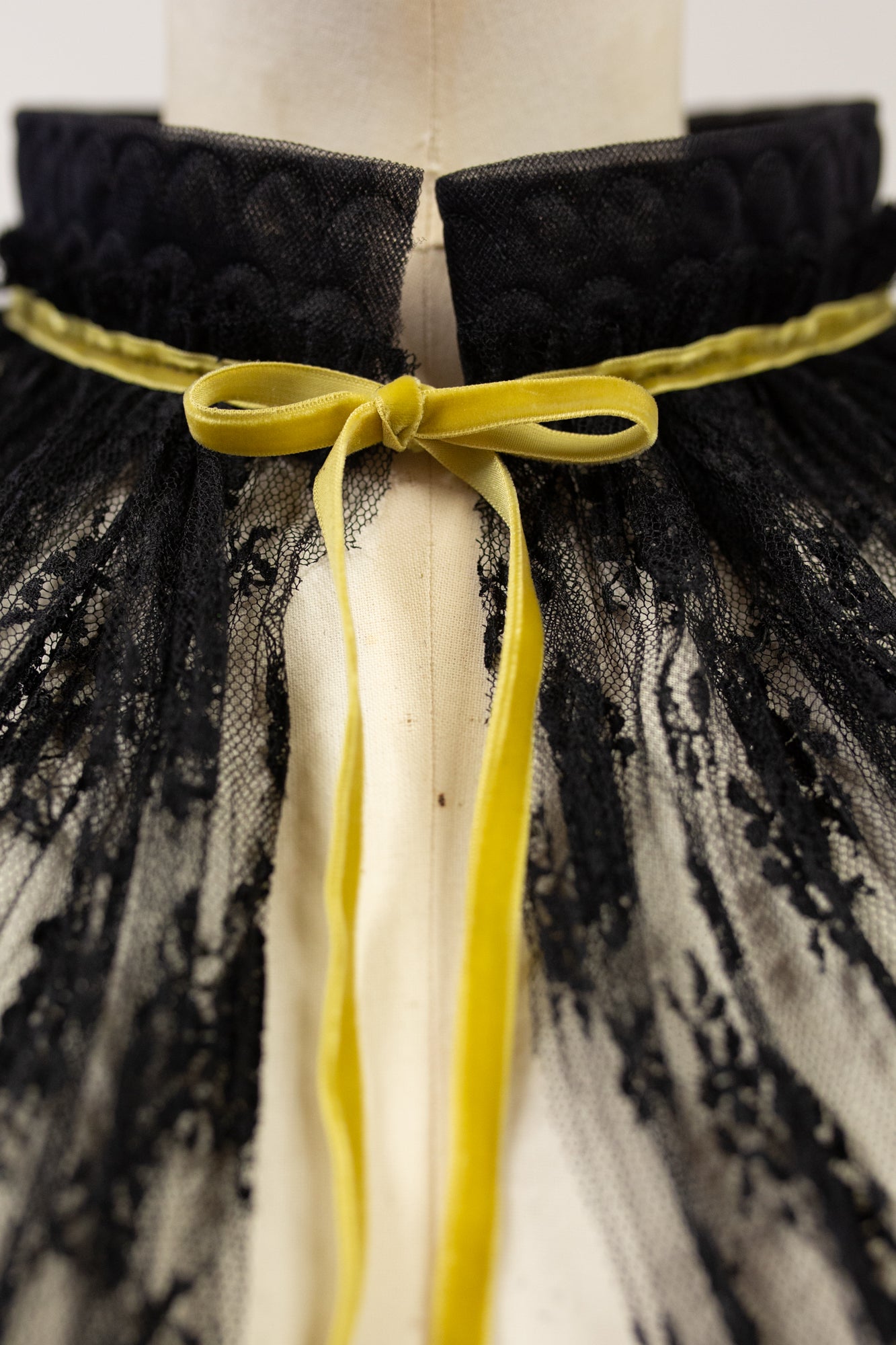 Black Lace Cape