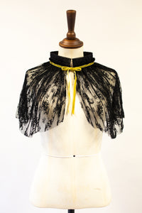 Black Lace Cape