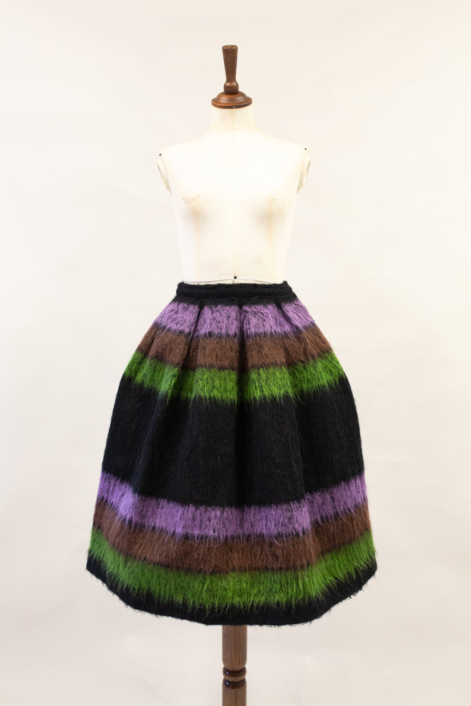 vintage 1950s mohair skirt harella