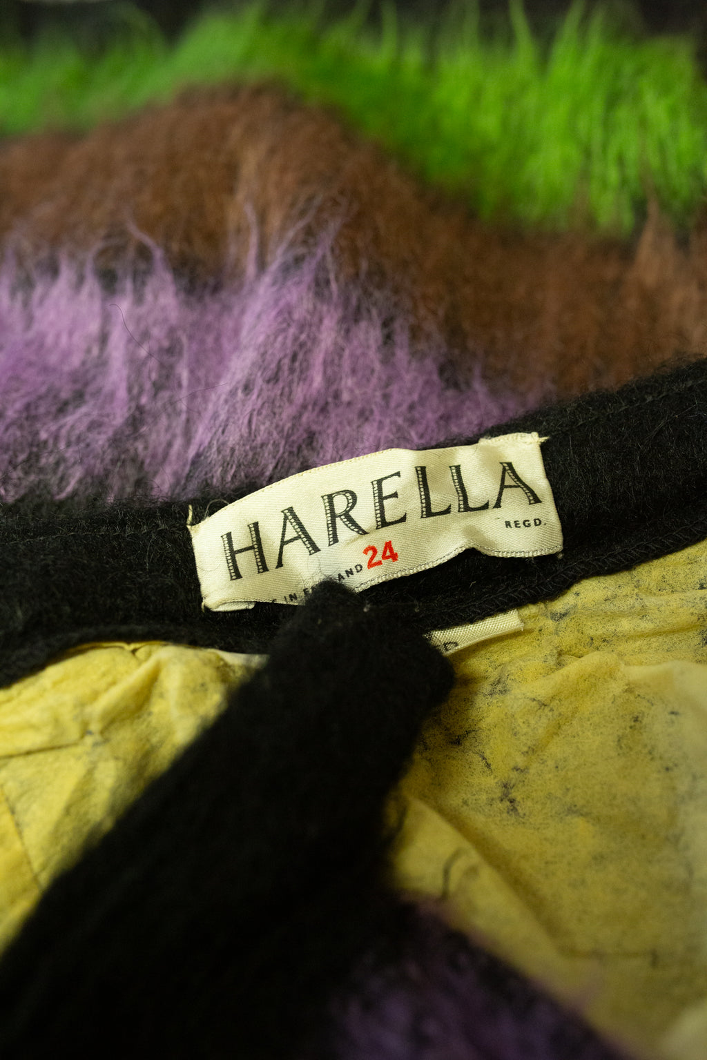 Vintage 1950s Mohair Midi Skirt