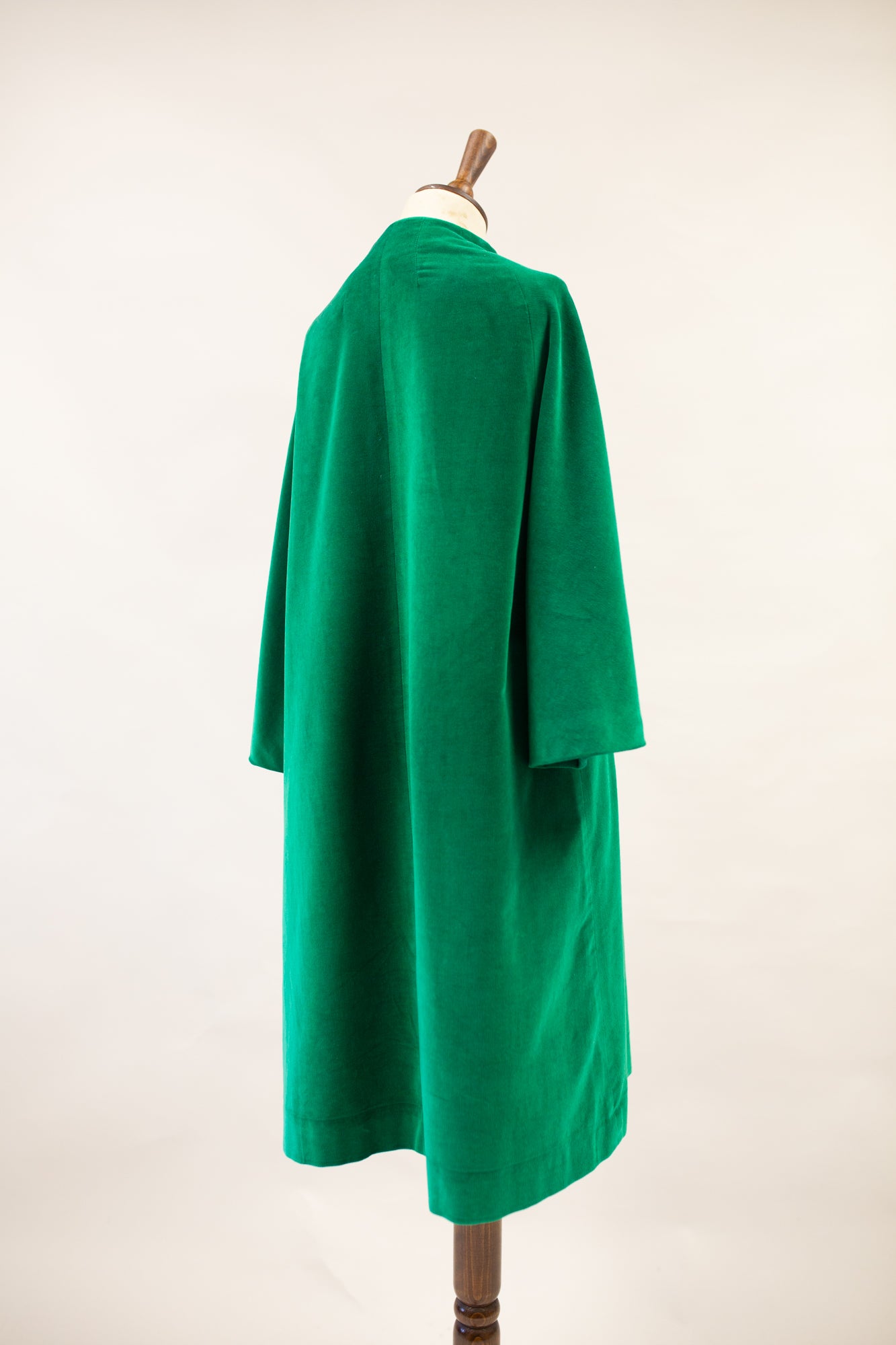 Vintage 1950s Green Velvet Coat