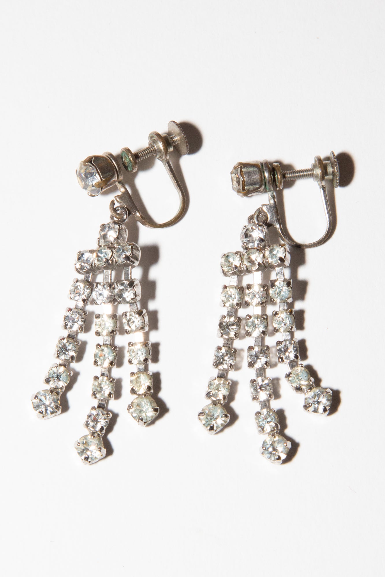vintage art deco paste earrings alexandra king