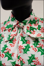 Vintage 1960s Holly Holiday Blouse