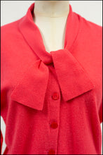 Vintage 1960s Hot Pink Pringle Cardigan