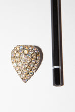 Vintage 1940s Iridescent Sweet Heart Brooch