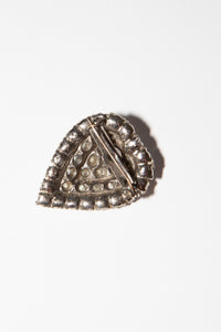 Vintage 1940s Iridescent Sweet Heart Brooch