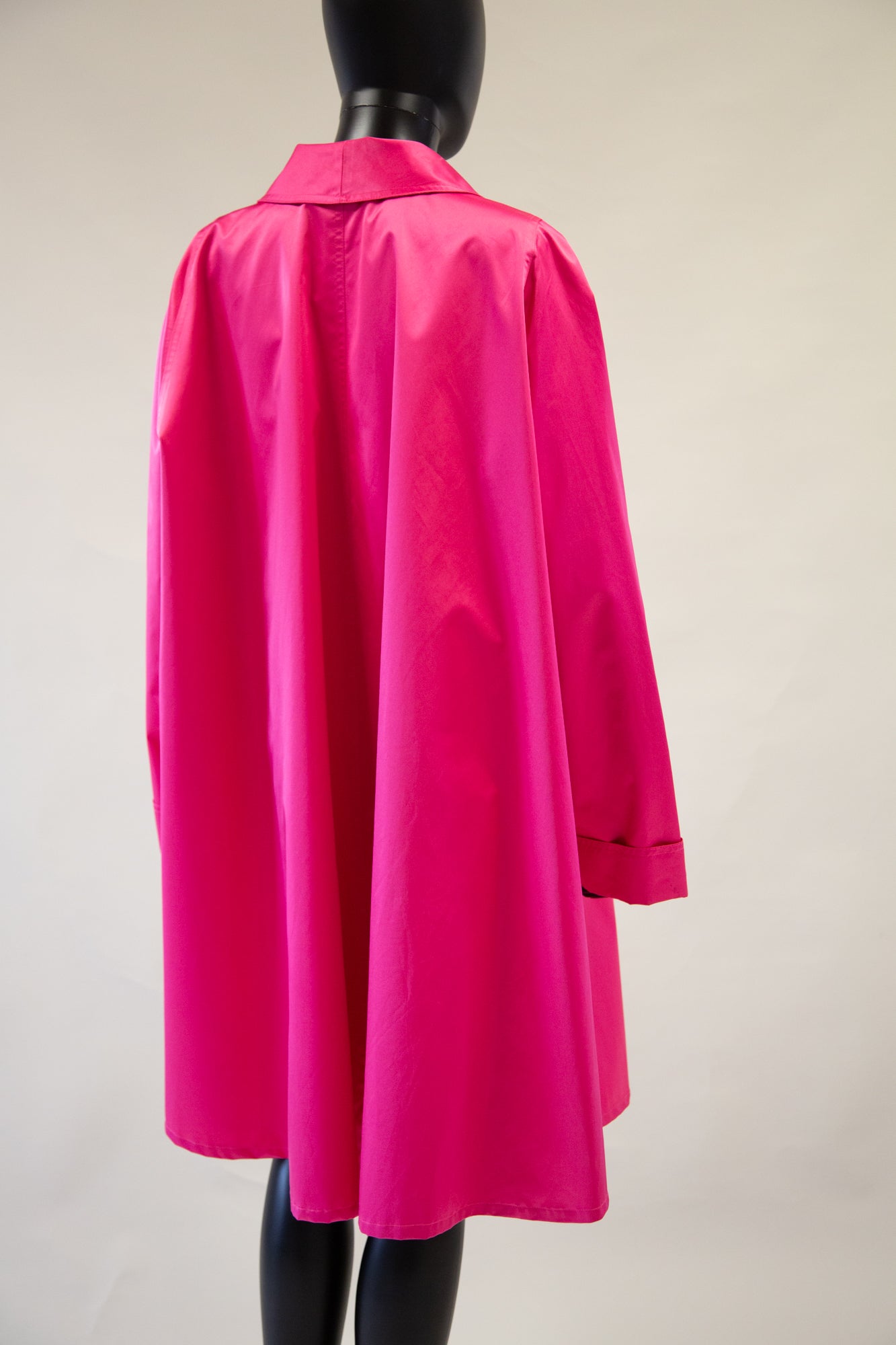 Vintage 1980s Givenchy Pink Satin Swing Coat – ALEXANDRA-KING