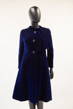 vintage 1960s hardy amies silk velvet coat