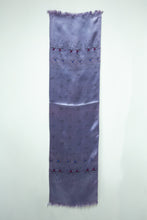 Vintage 1950s Lilac Silk Ballet Scarf