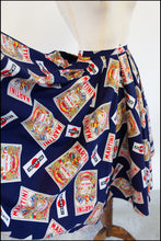 Vintage 1970s does 1950s Martini Skirt