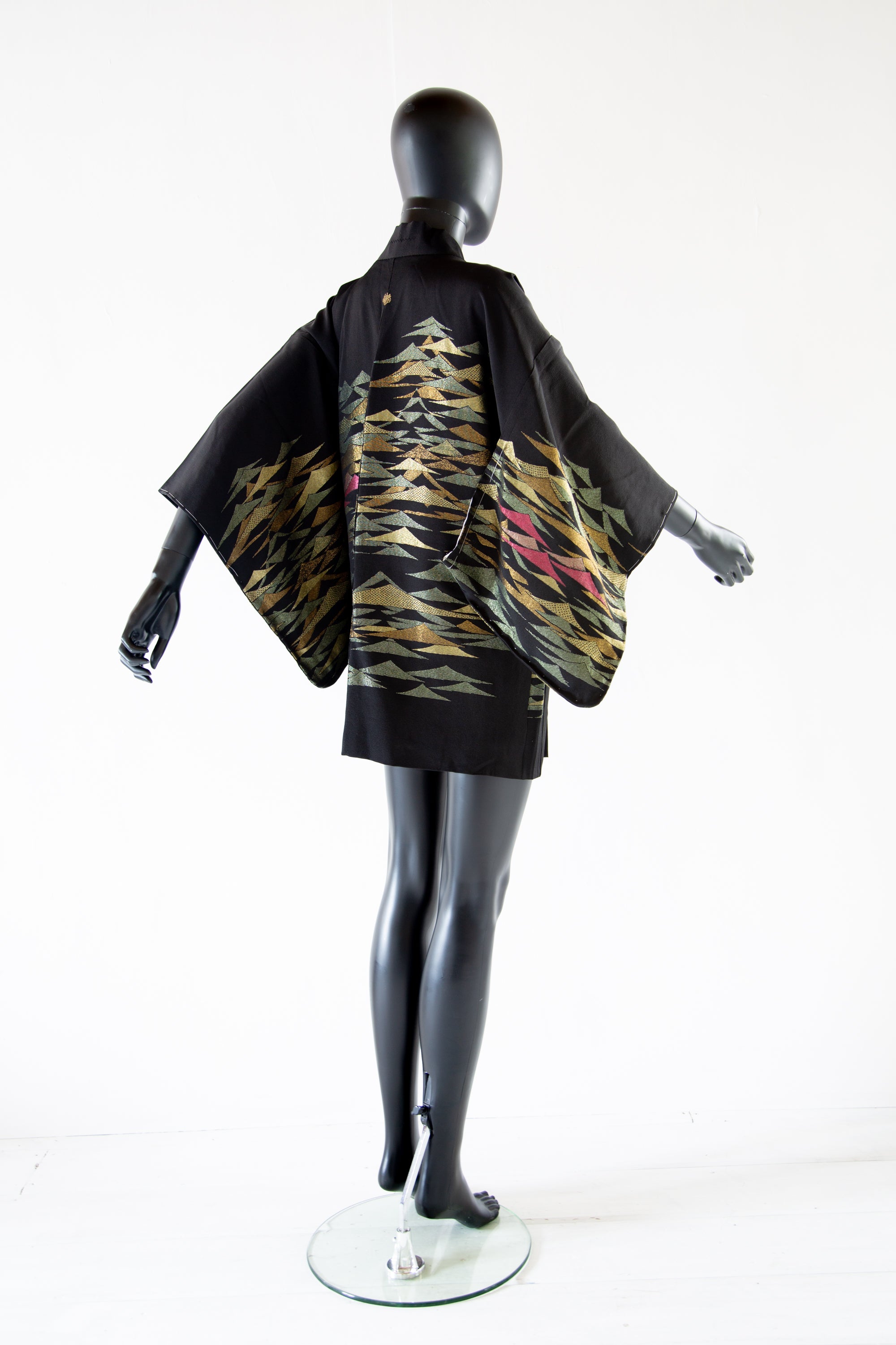 Metallic kimono jacket hot sale