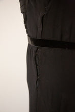 Vintage 1930s Black Tulle Dress
