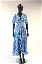 The Blue Belle Cotton Midi Dress