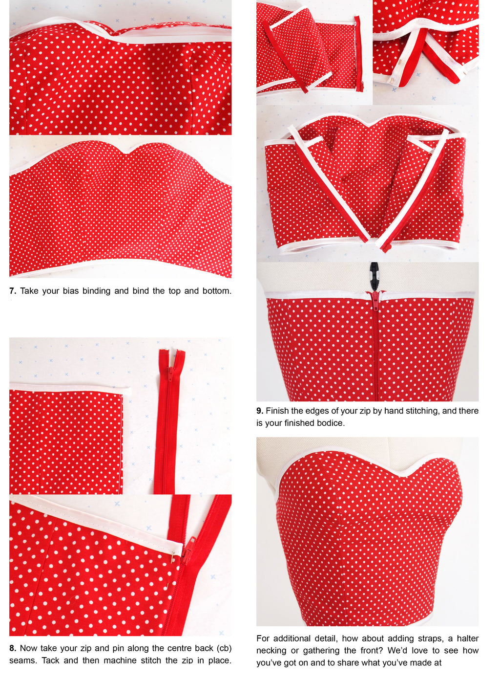 Strapless Bodice Pattern