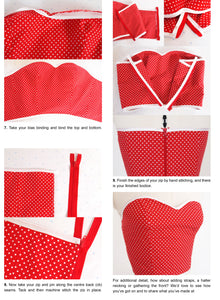 Strapless Bodice Pattern